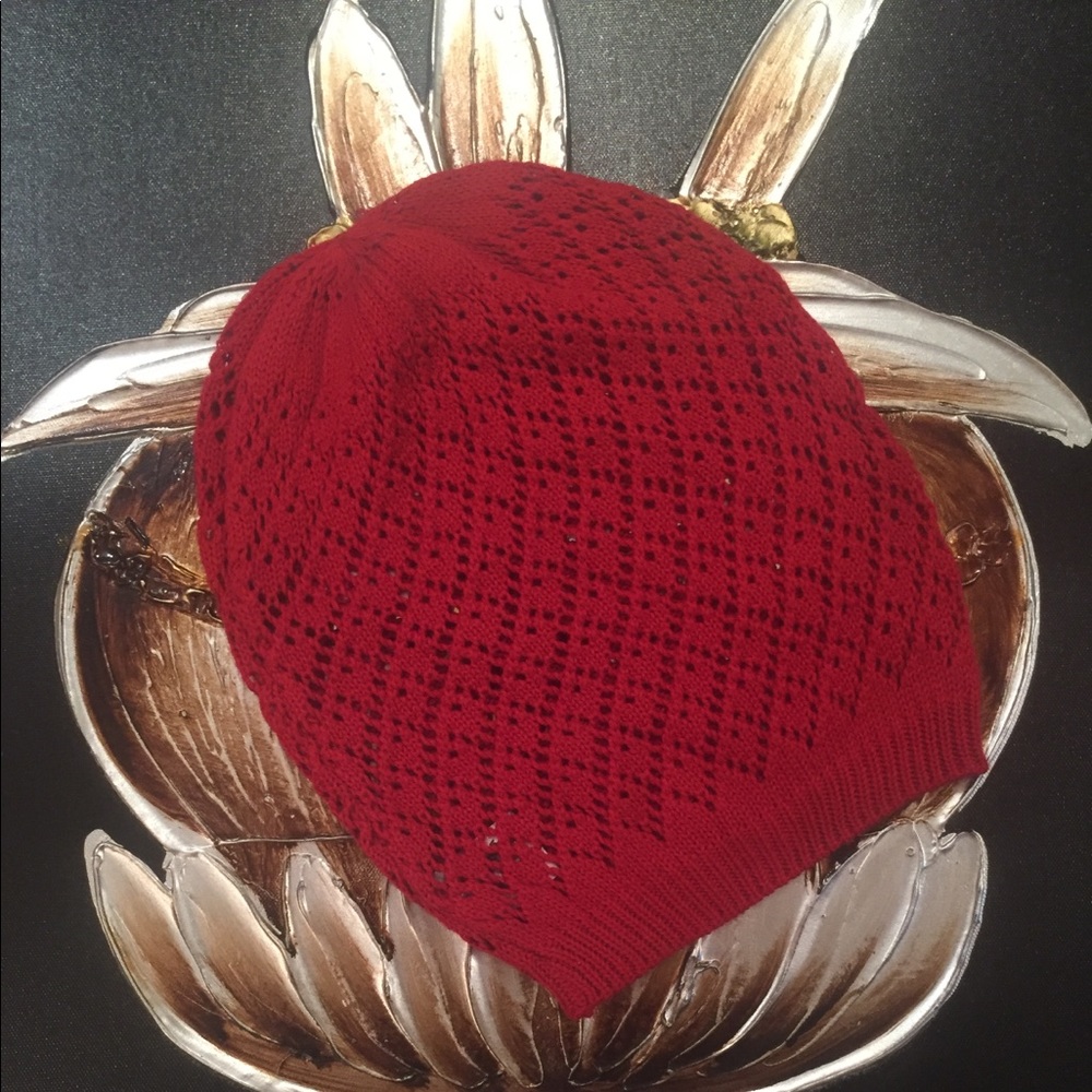 Red 🌹Knit Beanie Hat